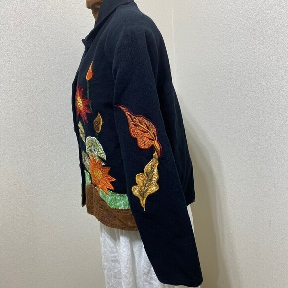 Daniel K Multicolored “Art to Wear” Jacket Medium - Picture 4 of 6